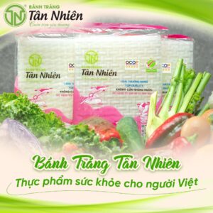 Bánh tráng siêu mỏng tân nhiên
