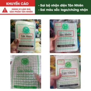 Kiểm tra hàng thật bánh tráng Tân Nhiên 450g - 1