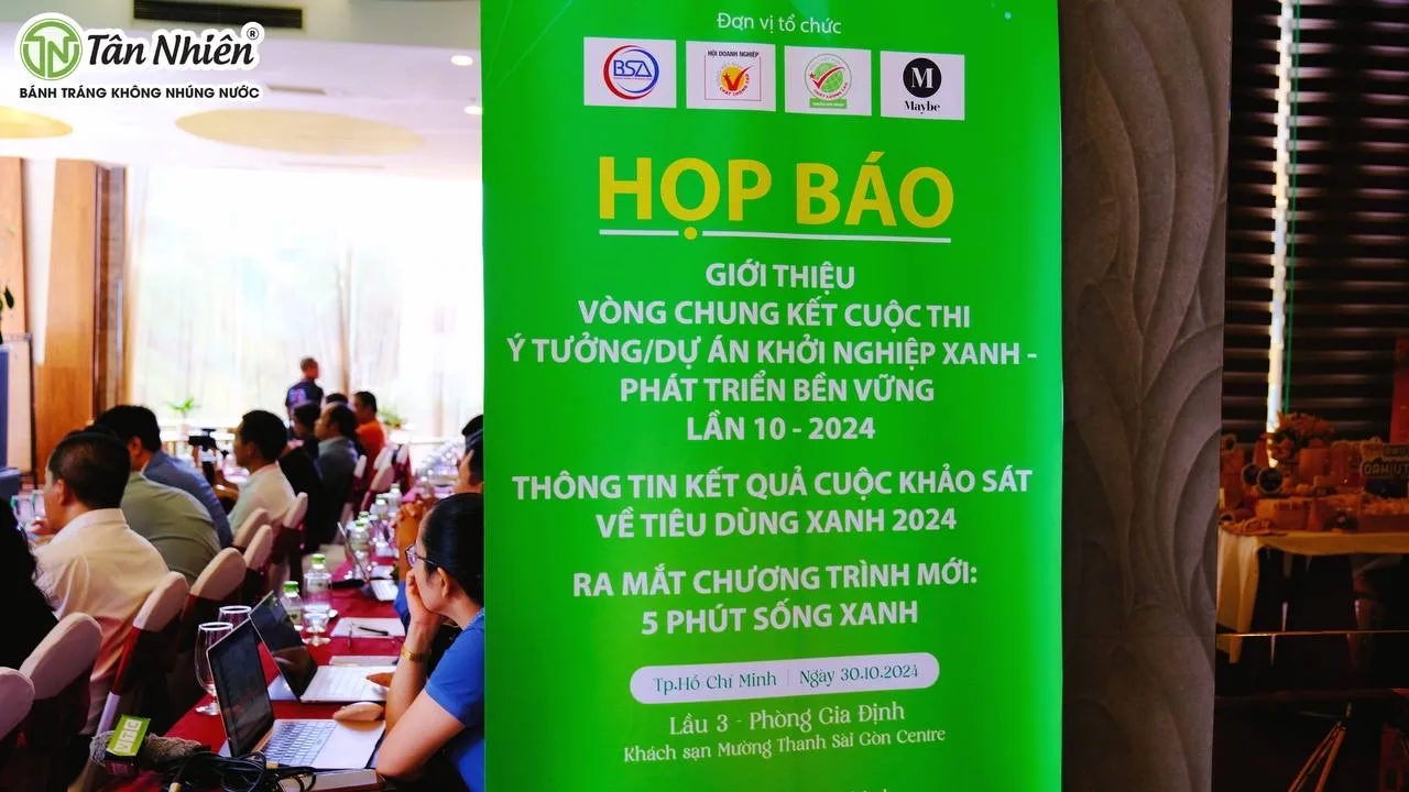 TÂN NHIÊN - ĐỒNG HÀNH CÙNG KHỞI NGHIỆP XANH 2024 3