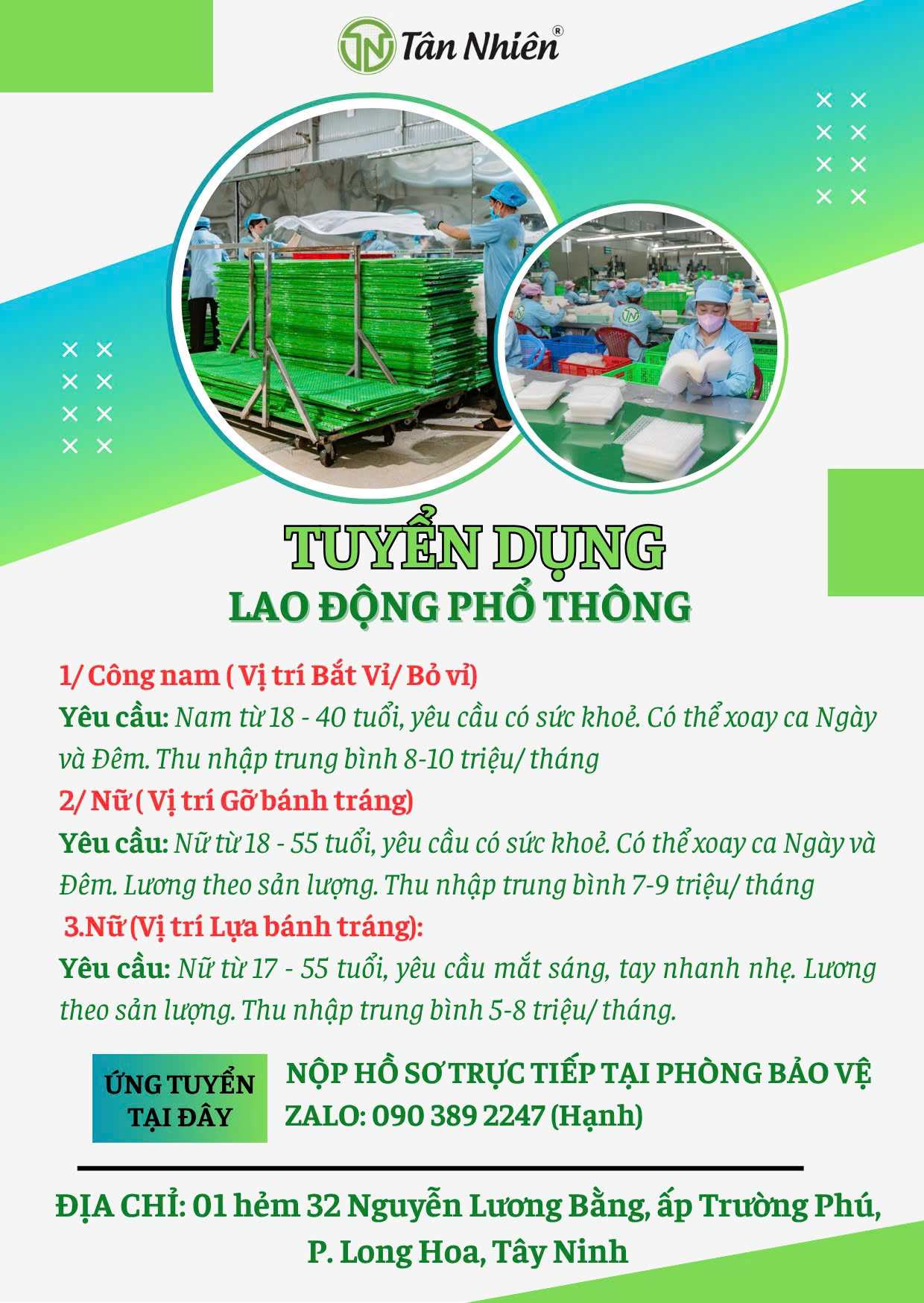 TÂN NHIÊN TUYỂN DỤNG THÁNG 7/2025 1