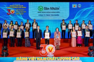 Bánh tráng Tân Nhiên nhận danh hiệu Hàng Việt Nam Chất Lượng Cao 2026